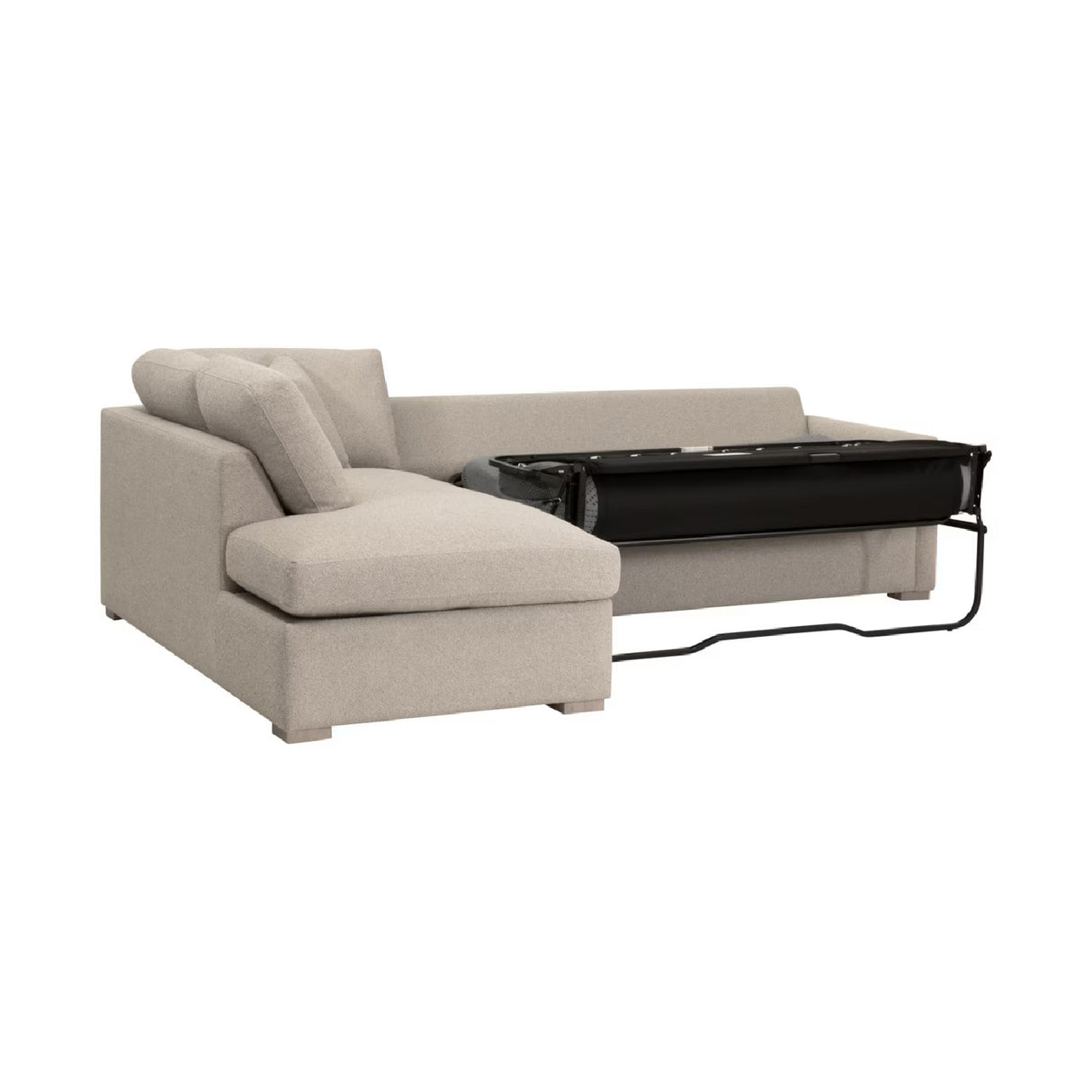 Modern European furniture - Boucle Queen Sleeper Sofa - www.oroa.com