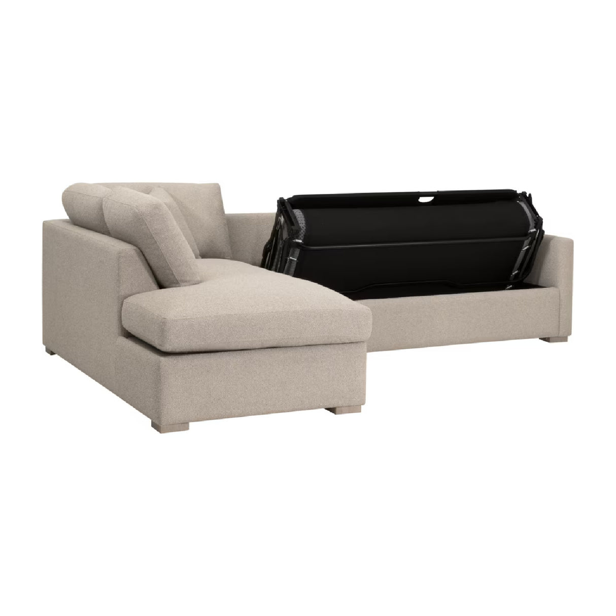 Modern European furniture - Boucle Queen Sleeper Sofa - www.oroa.com