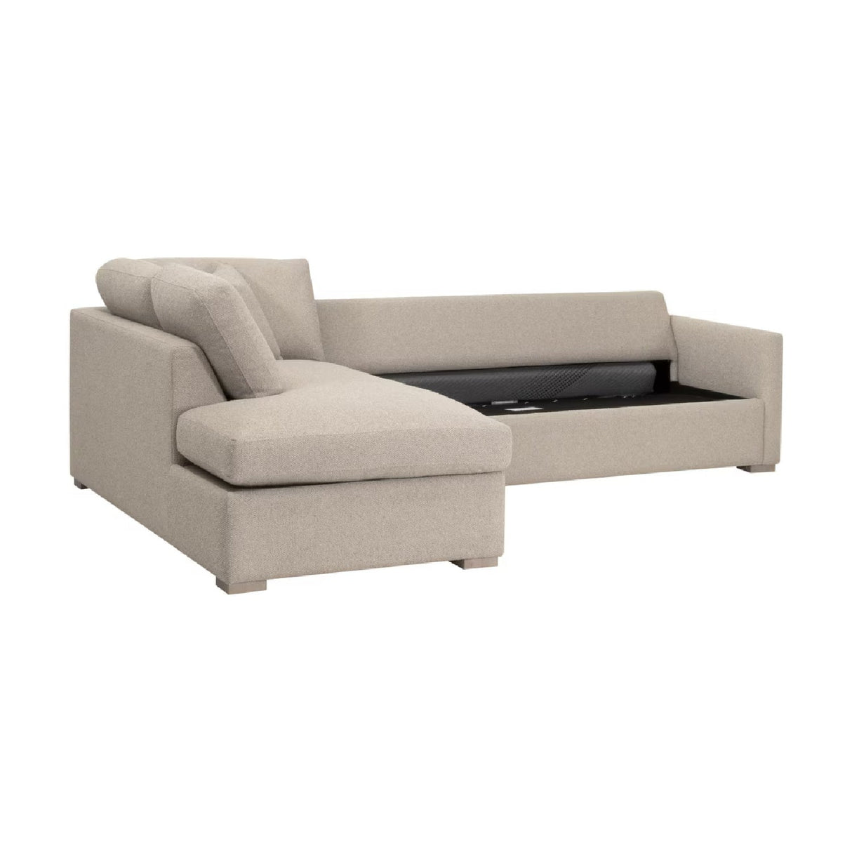 Modern European furniture - Boucle Queen Sleeper Sofa - www.oroa.com
