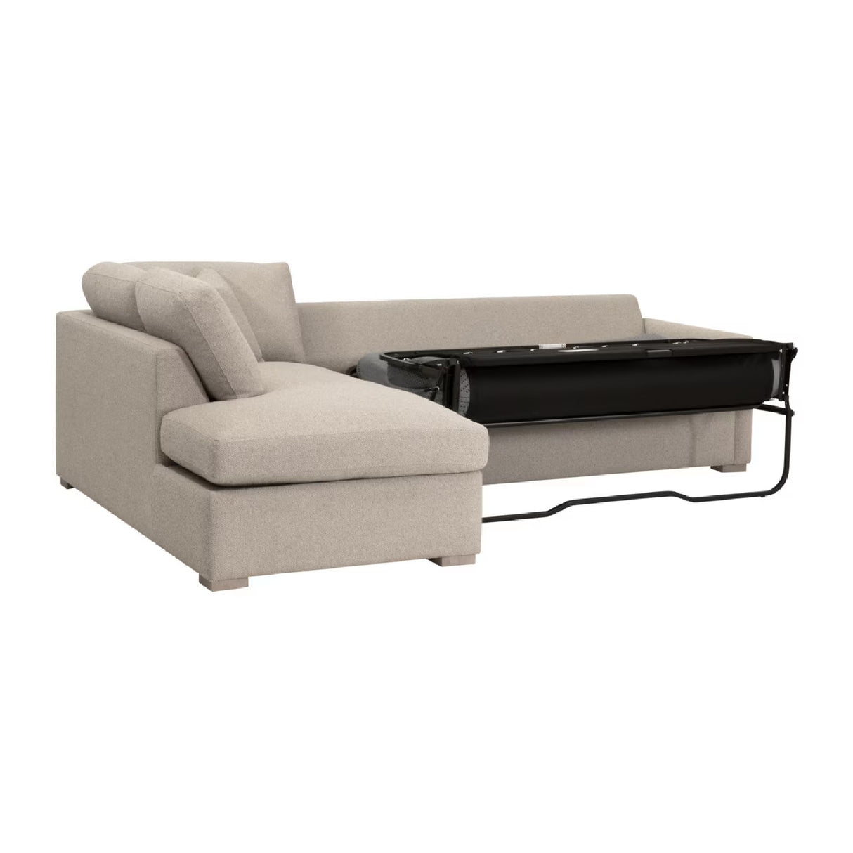 Modern European furniture - Boucle Queen Sleeper Sofa - www.oroa.com
