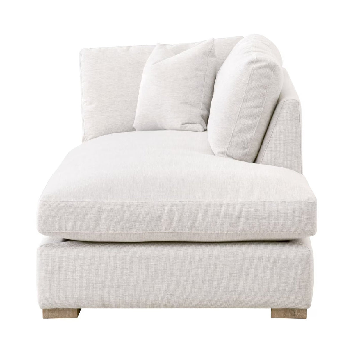 Gray Modular Chaise Lounge | Living Essentials Clara