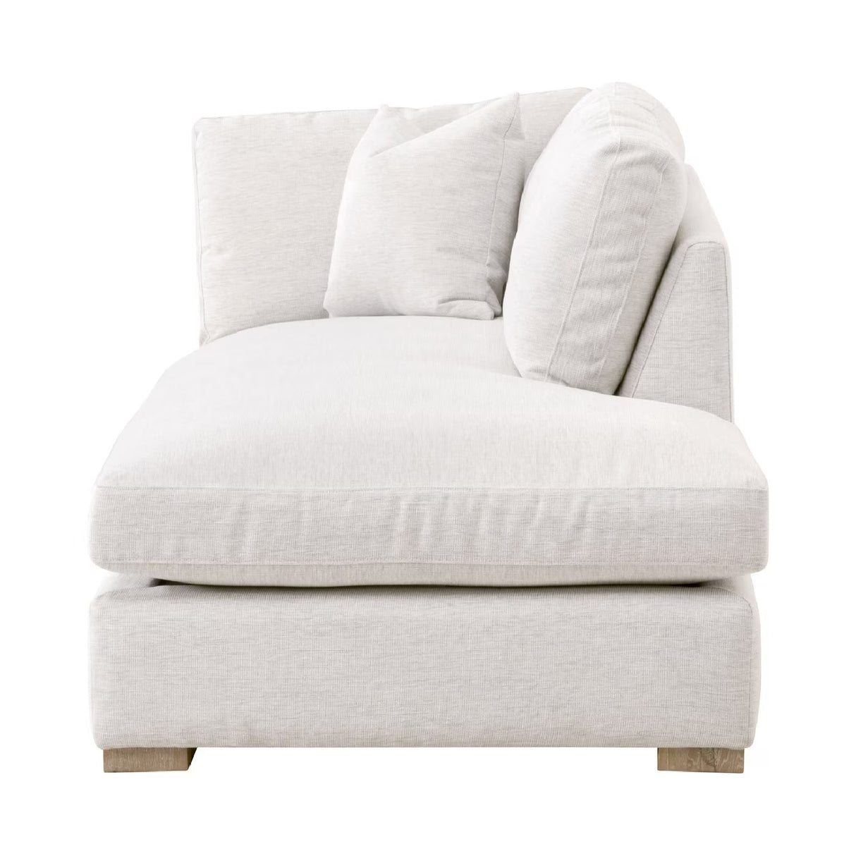 Gray Modular Chaise Lounge | Living Essentials Clara – alternate view 5