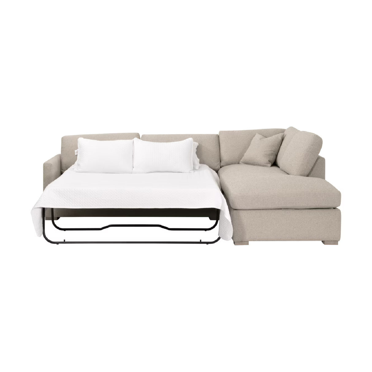 Modern European furniture - Boucle Queen Sleeper Sofa - www.oroa.com