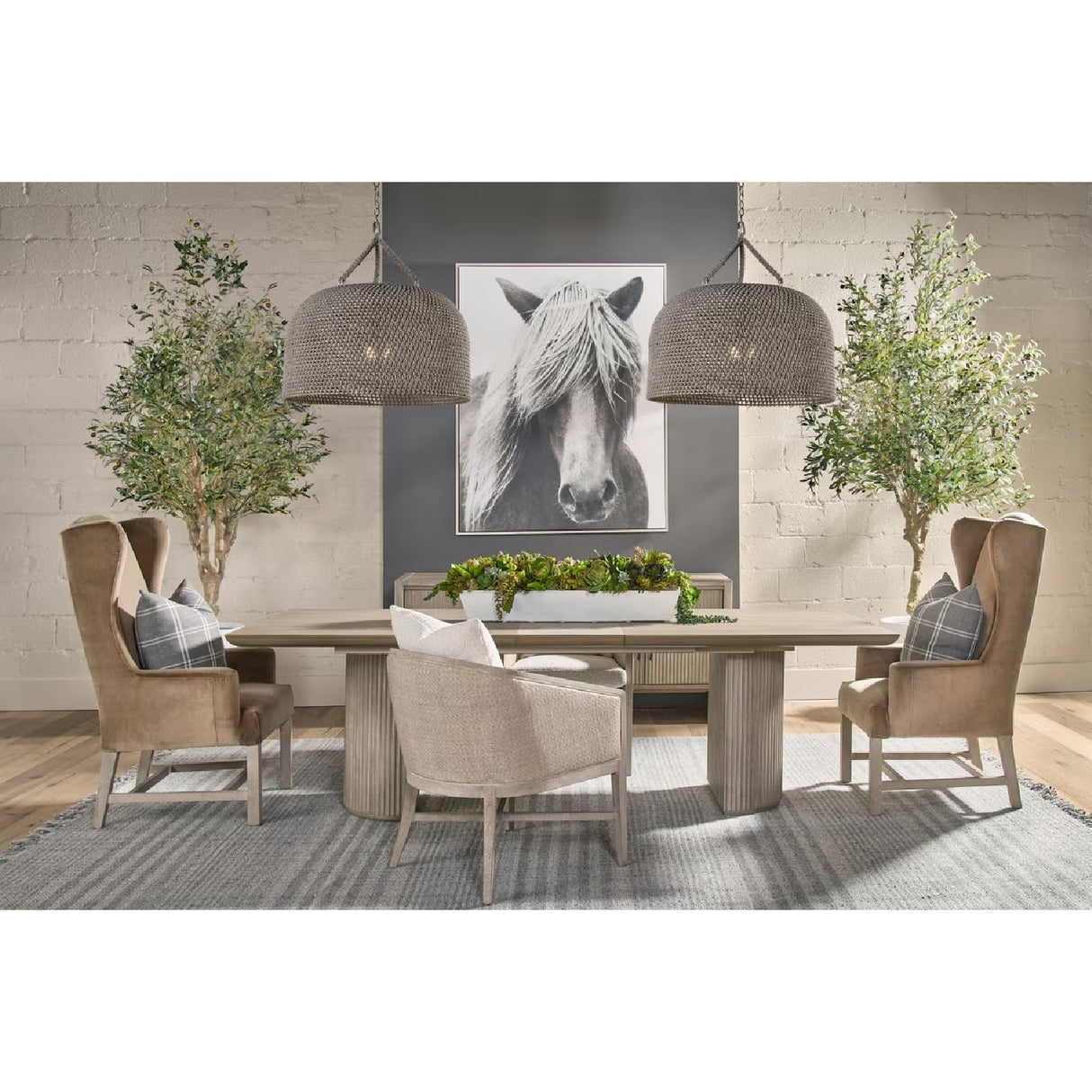 Modern European furniture - Curved Oak Linen Lounge Chair - www.oroa.com