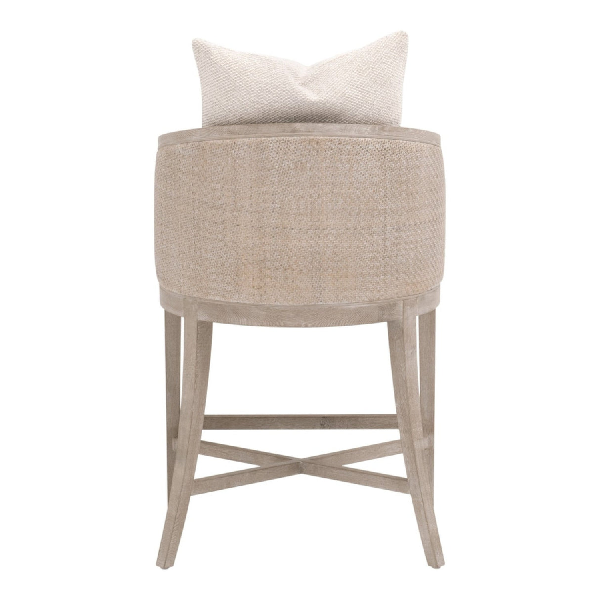 Modern European furniture - Cane Wrapped Counter Stool - www.oroa.com