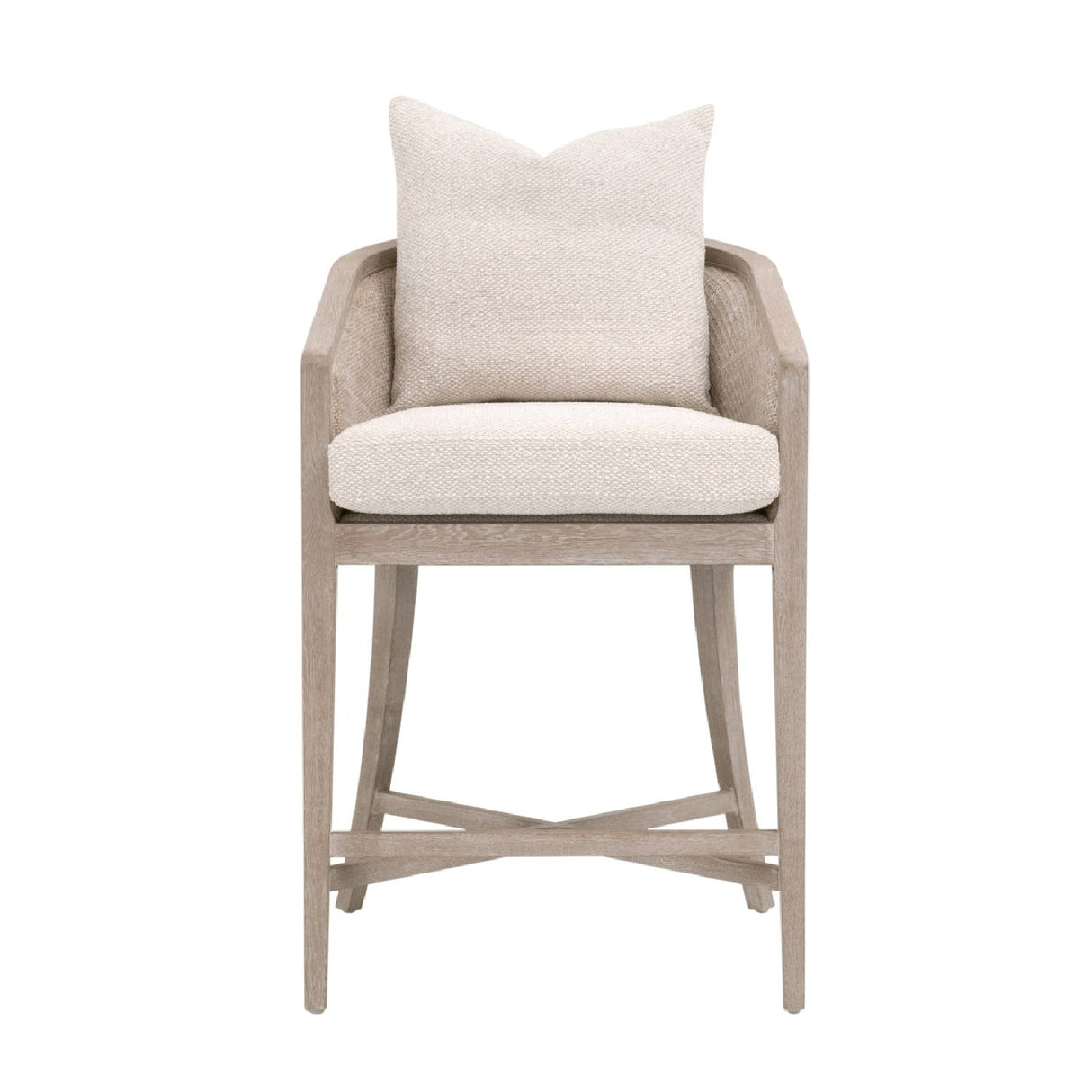 Modern European furniture - Cane Wrapped Counter Stool - www.oroa.com