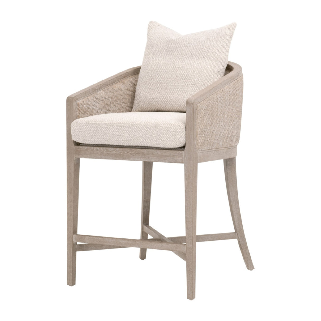 Cane Wrapped Counter Stool | Oroa.com