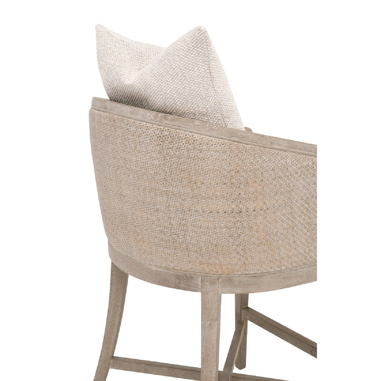 Modern European furniture - Cane Wrapped Counter Stool - www.oroa.com