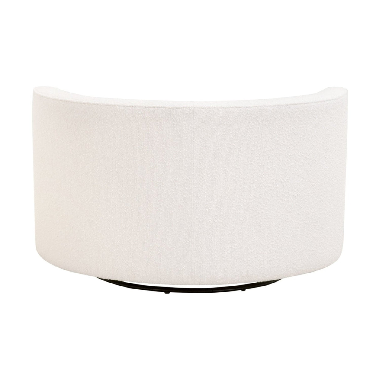 Round Petite Swivel Sofa | Living Essentials Lourne – alternate view 14