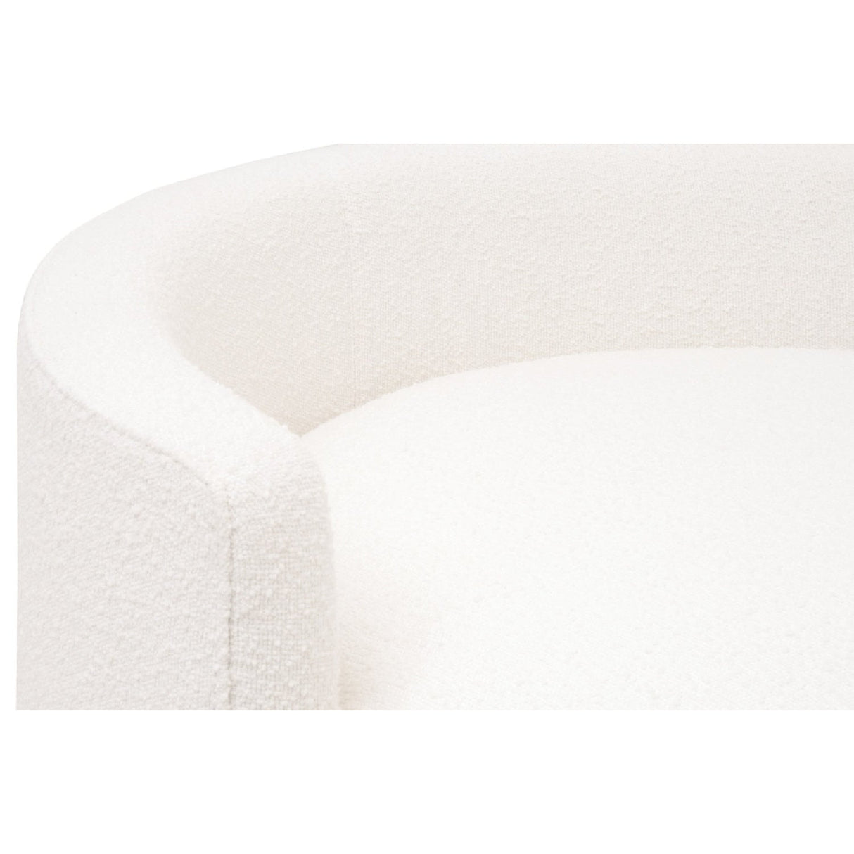 Round Petite Swivel Sofa | Living Essentials Lourne – alternate view 16