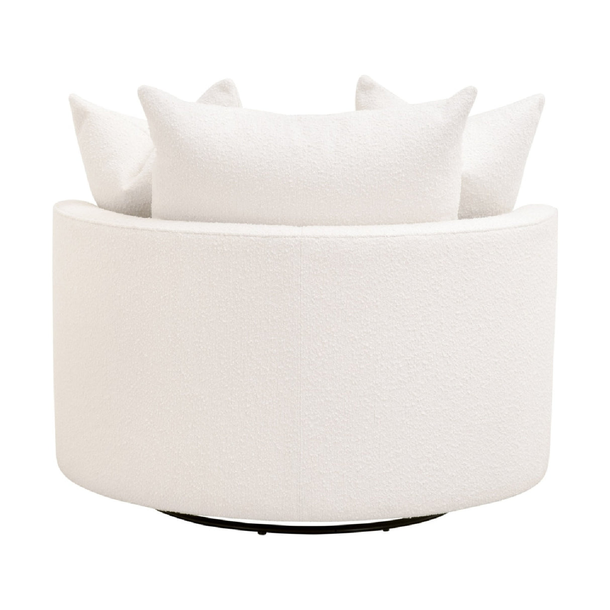 Round Petite Swivel Sofa | Oroa.com