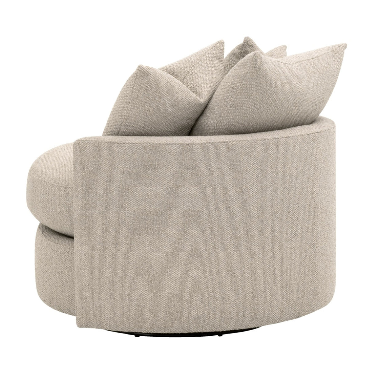 Round Petite Swivel Sofa | Oroa.com