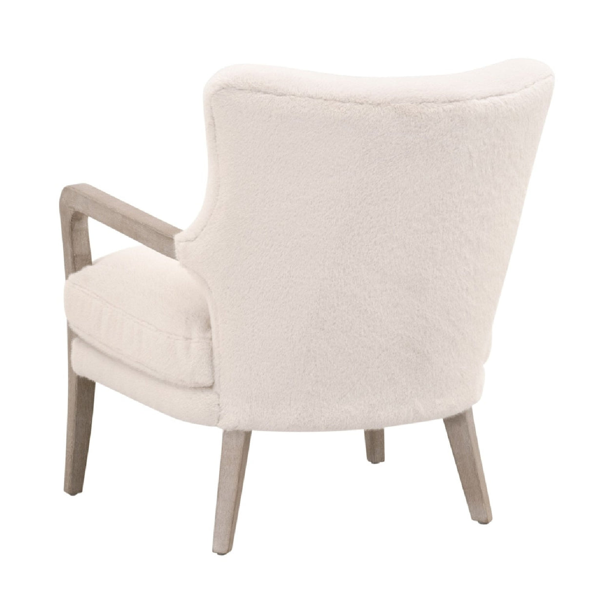 Modern European furniture - Cream Cushioned Lounge Chair - www.oroa.com