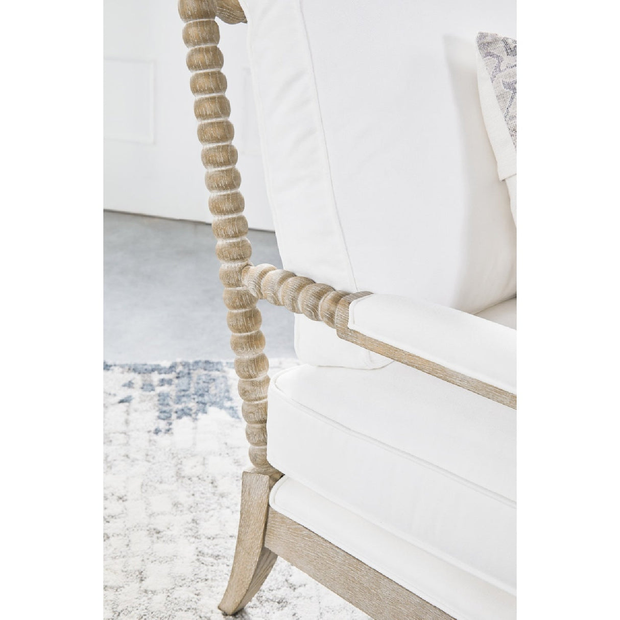 Gray Oak Chaise Lounge | Living Essentials Rouleau – alternate view 22