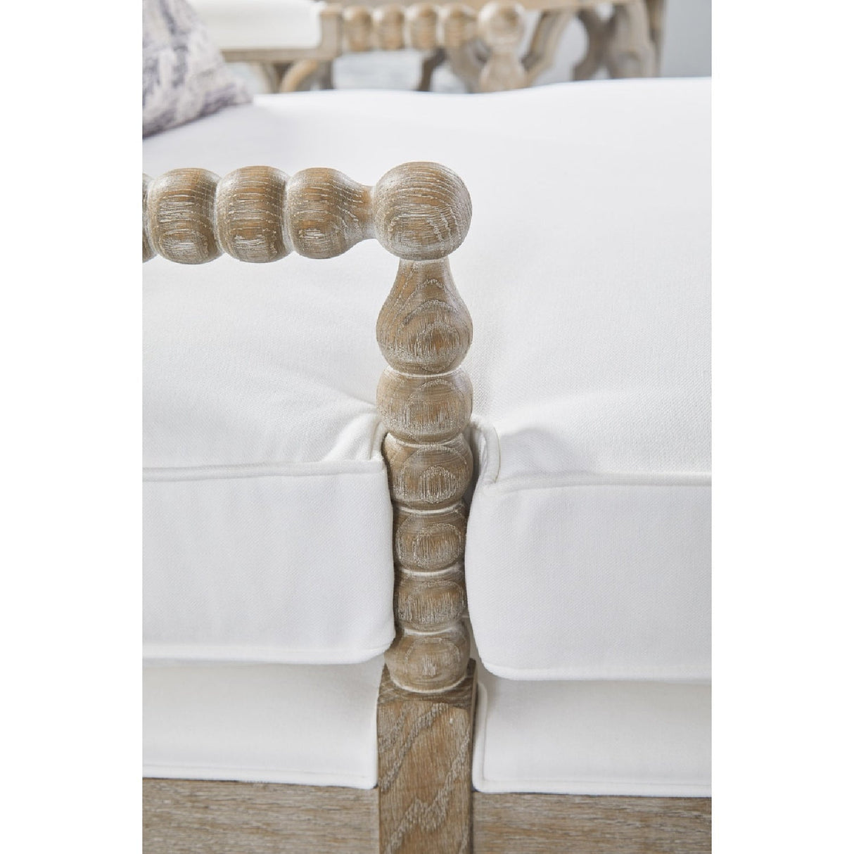 Gray Oak Chaise Lounge | Living Essentials Rouleau – alternate view 23