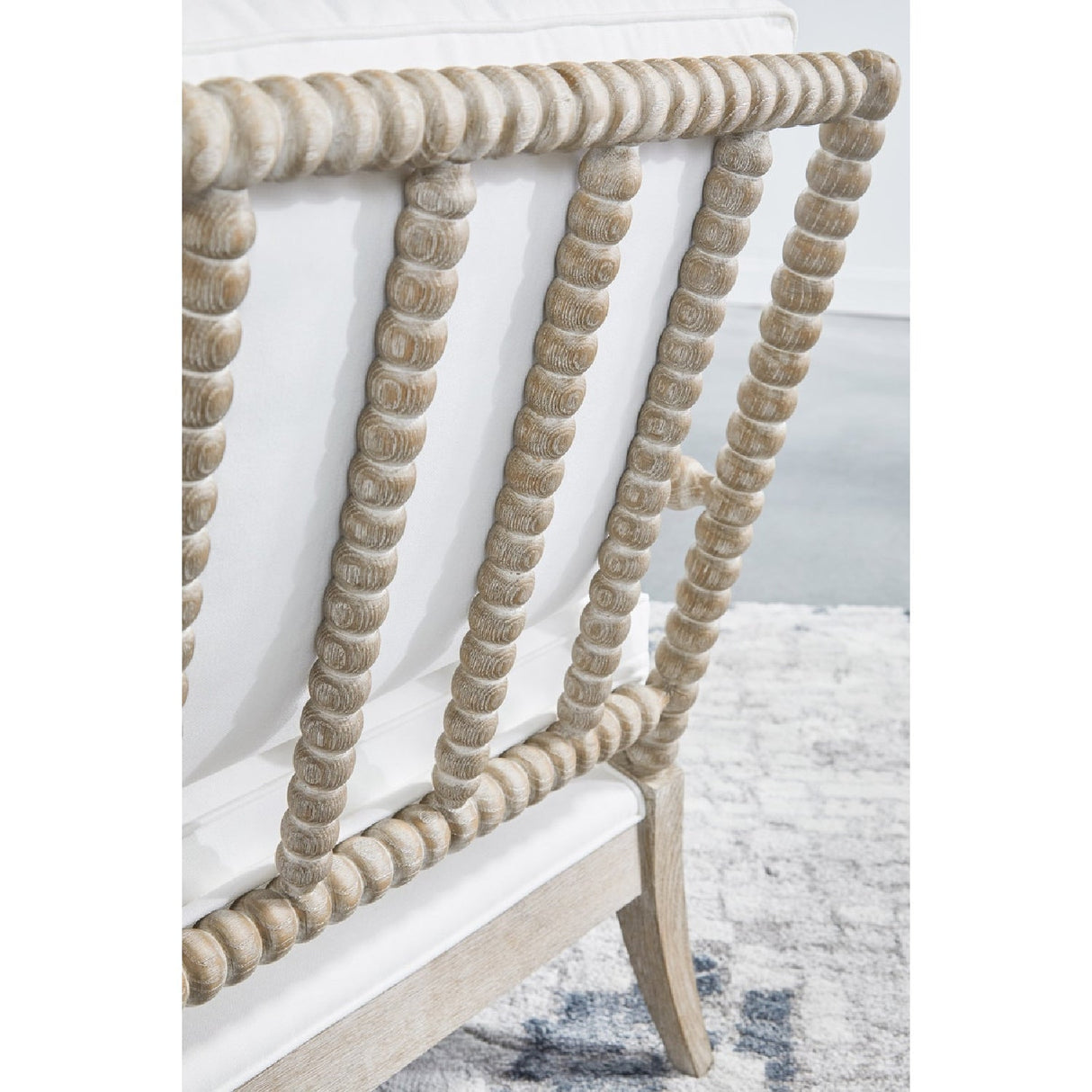 Gray Oak Chaise Lounge | Living Essentials Rouleau – alternate view 24