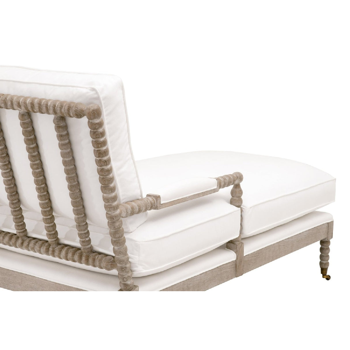 Gray Oak Chaise Lounge | Living Essentials Rouleau – alternate view 30