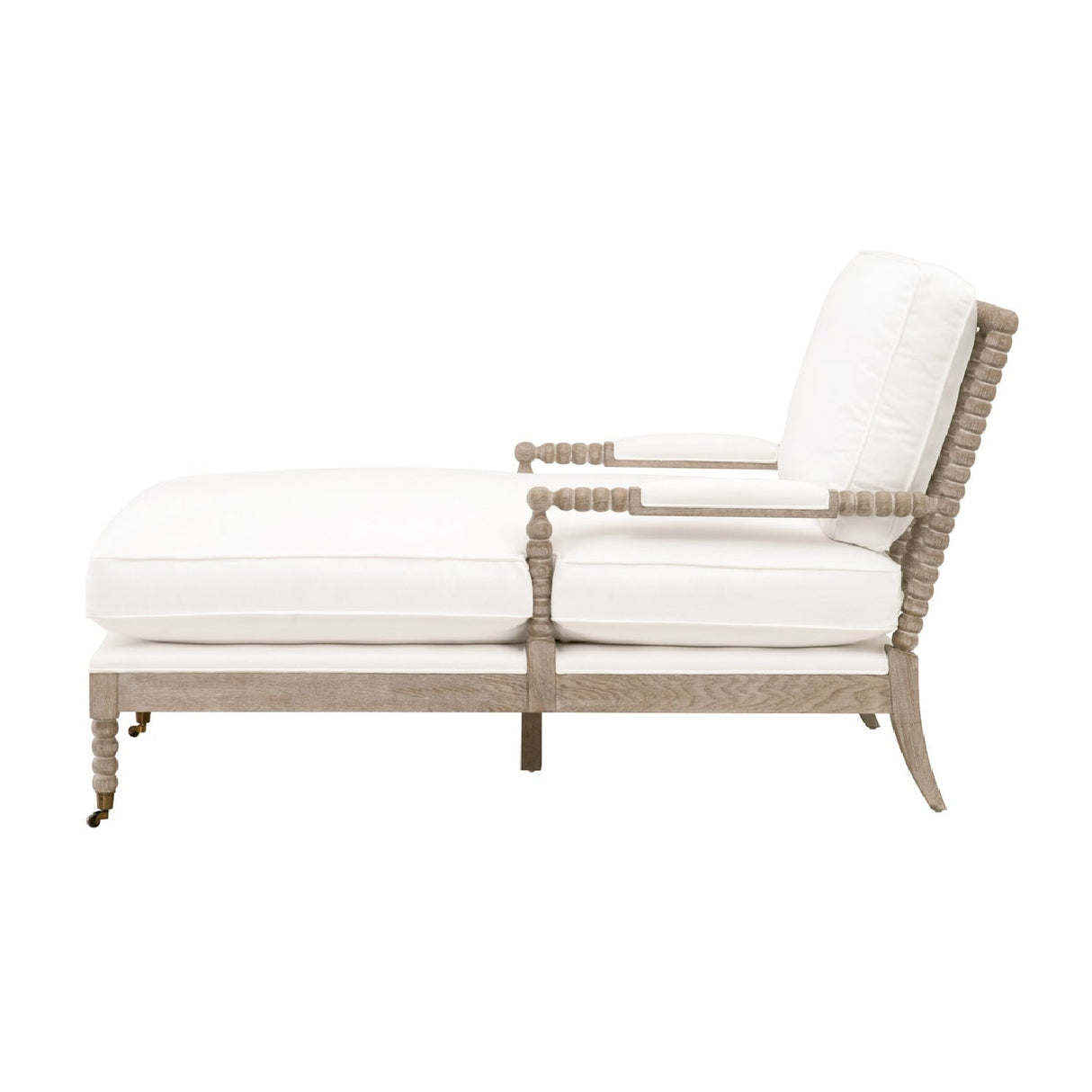 Gray Oak Chaise Lounge | Living Essentials Rouleau – alternate view 13