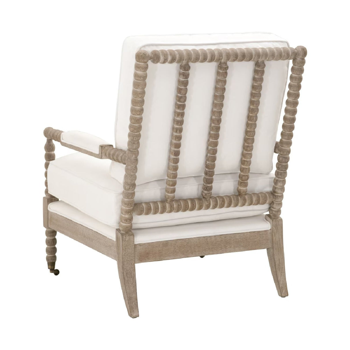 Modern European furniture - Cushioned Gray Oak Club Chair - www.oroa.com