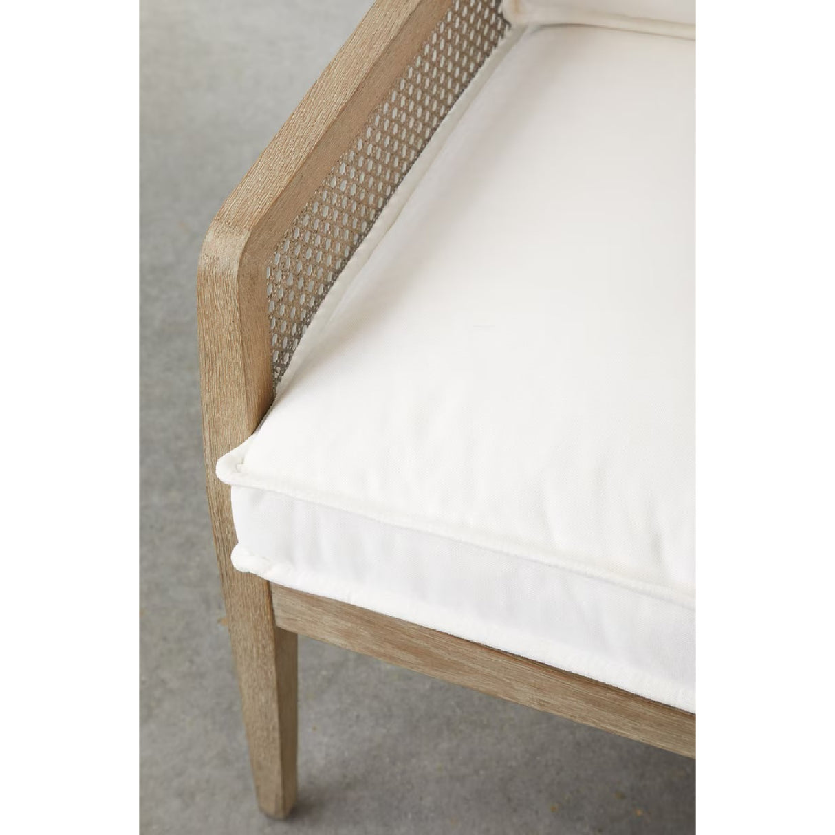 Oak Canework Lounge Chair | Oroa.com