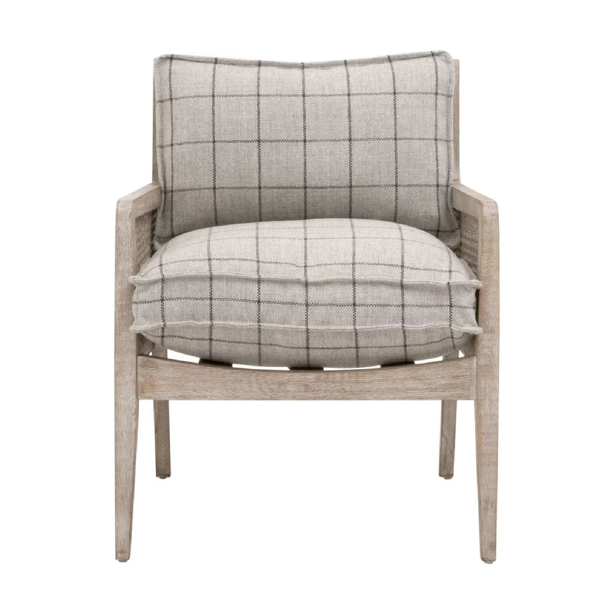 Oak Canework Lounge Chair | Living Essentials Leone – alternate view 19