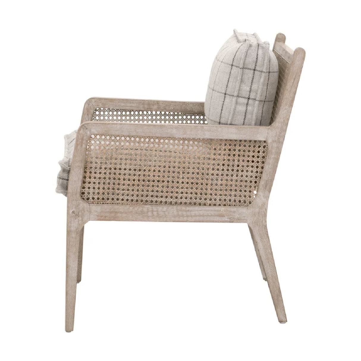 Oak Canework Lounge Chair | Living Essentials Leone – alternate view 20