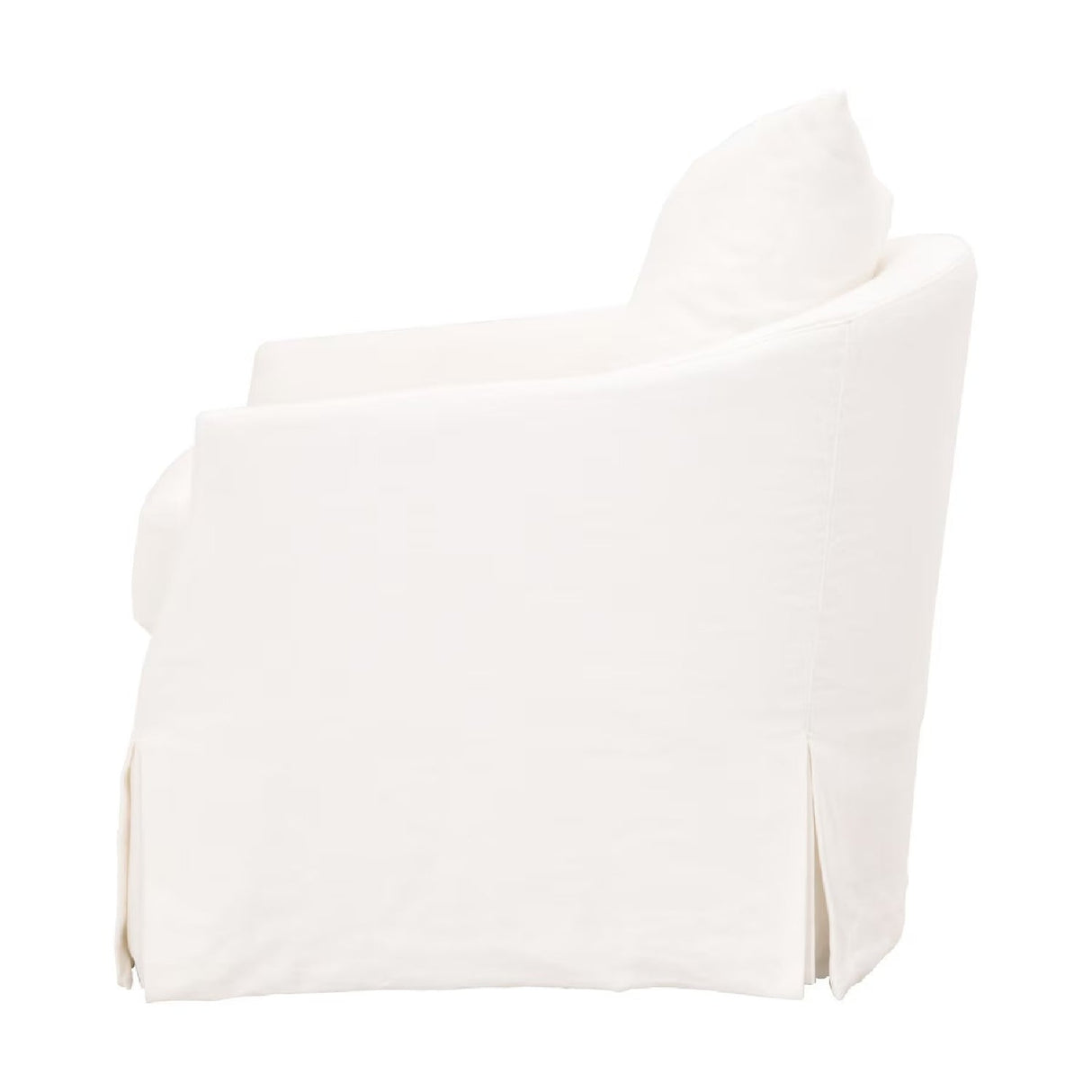 Skirted Swivel Club Chair | Living Essentials Faye – alternate view 15