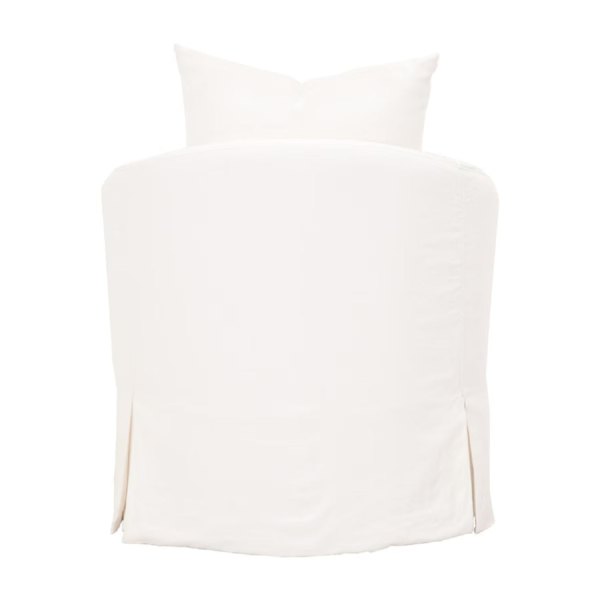 Skirted Swivel Club Chair | Living Essentials Faye – alternate view 14