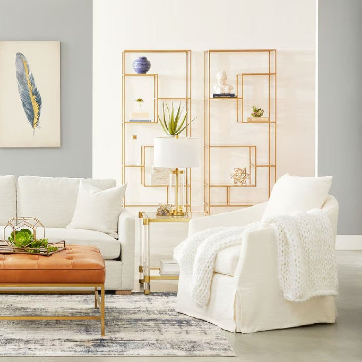 Skirted Swivel Club Chair | Living Essentials Faye – alternate view 12