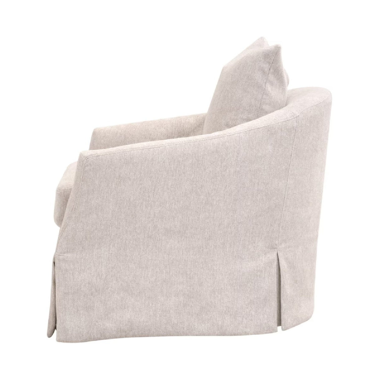 Skirted Swivel Club Chair | Living Essentials Faye – alternate view 5