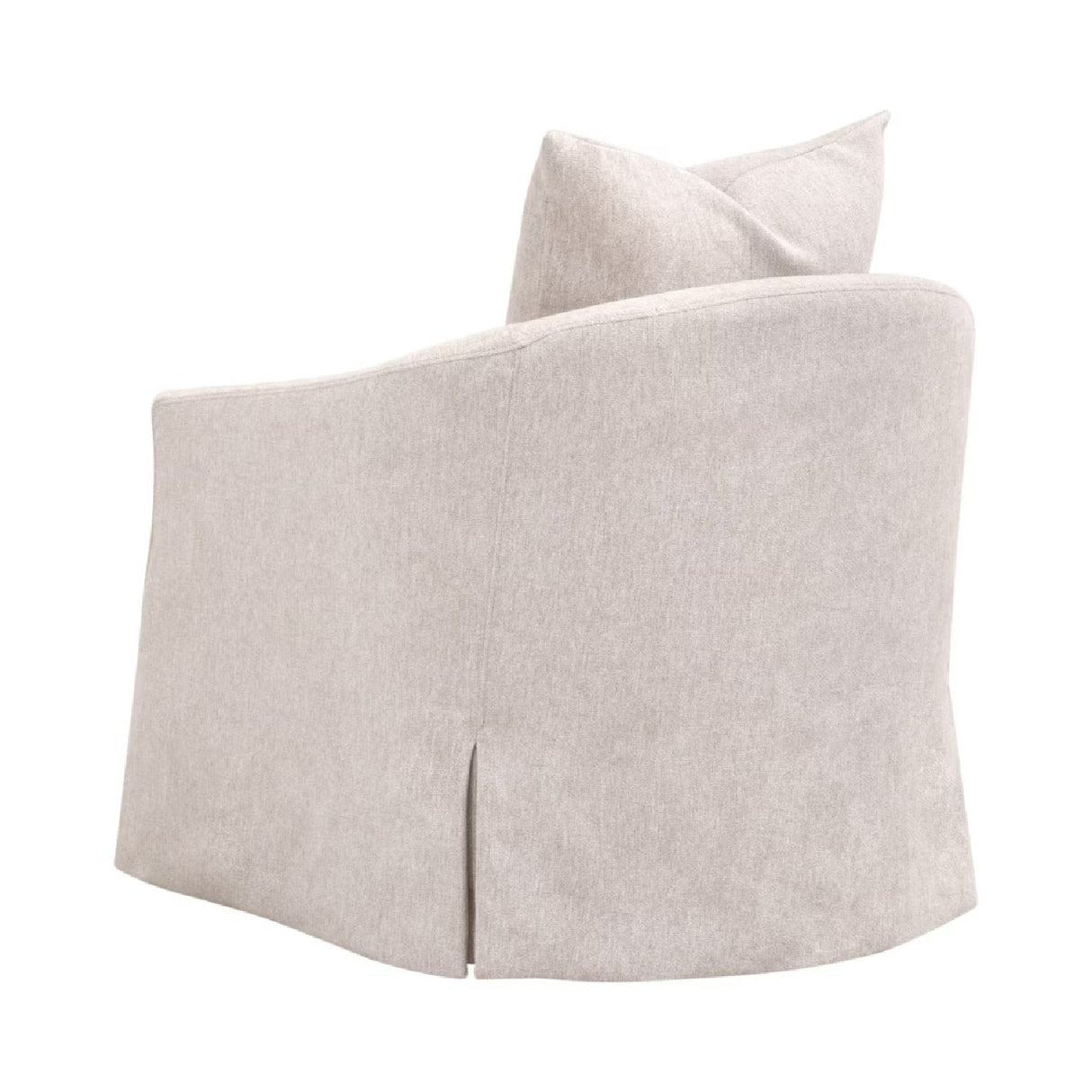 Skirted Swivel Club Chair | Living Essentials Faye – alternate view 6