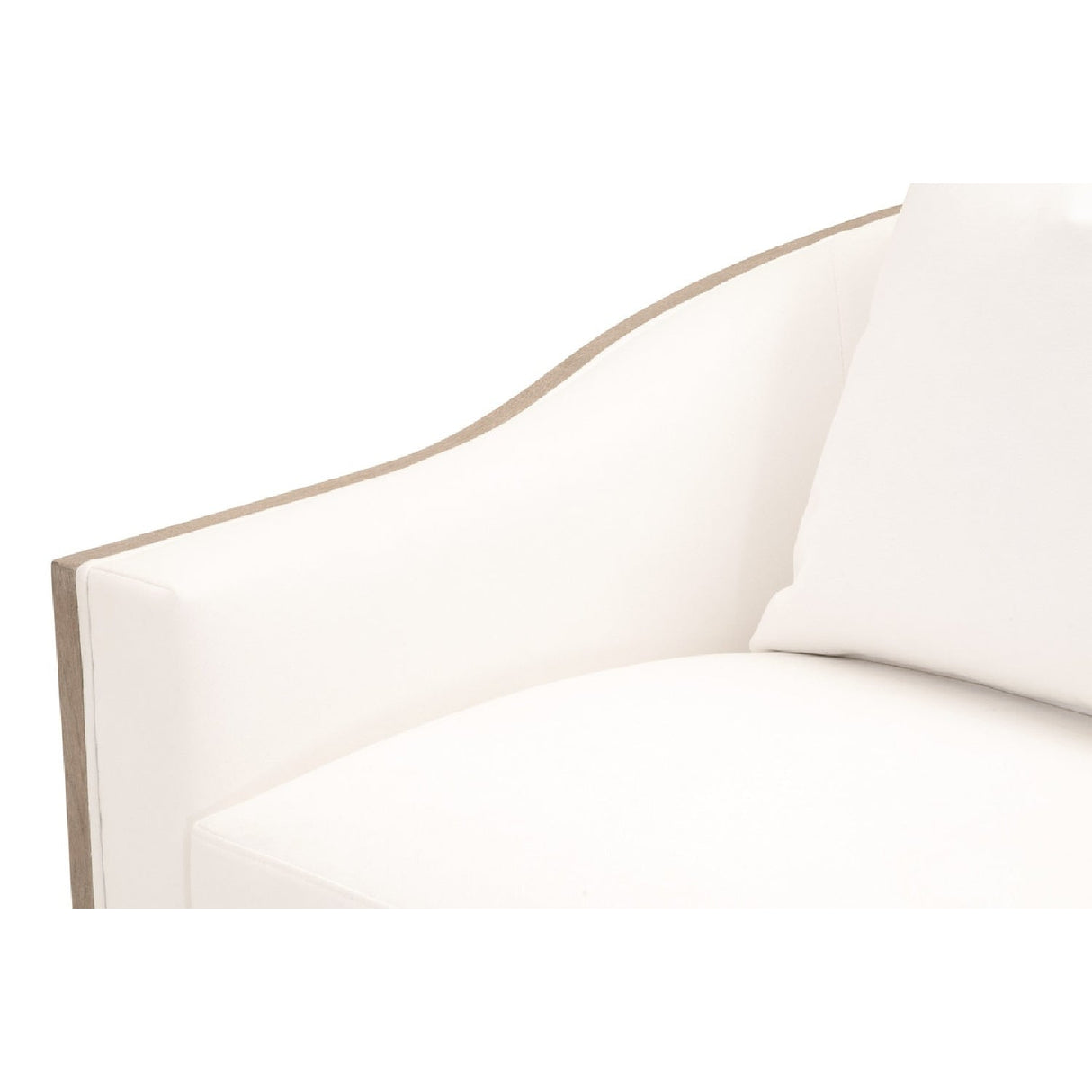 Cushioned Oak Swivel Club Chair | Living Essentials Paxton – alternate view 8