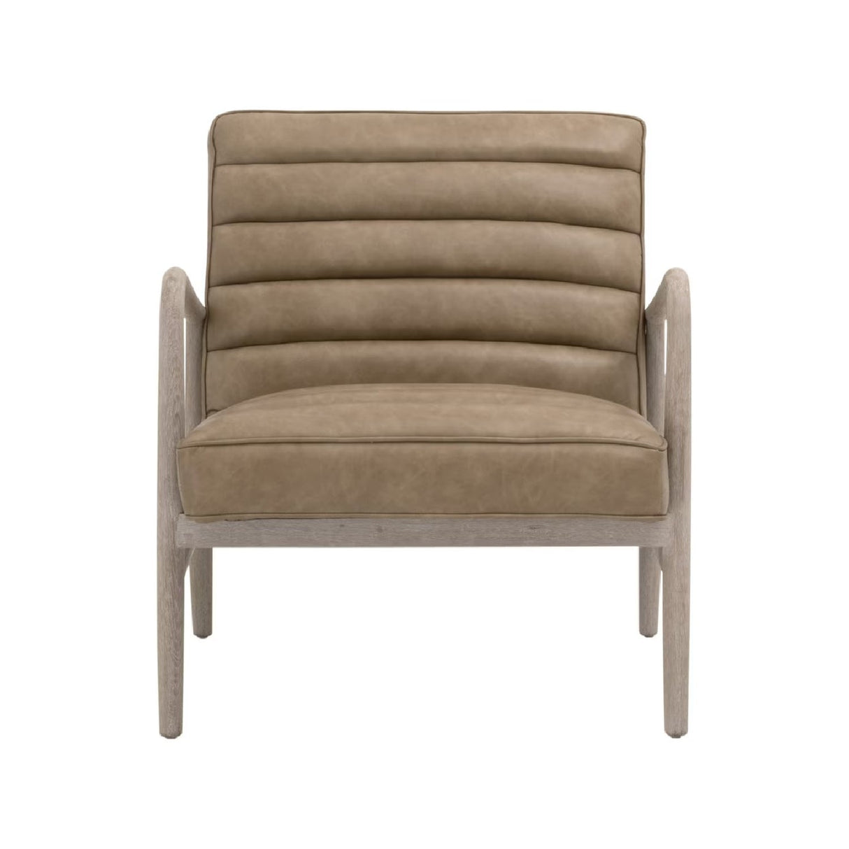 Modern European furniture - Channeled Cushion Club Chair - www.oroa.com