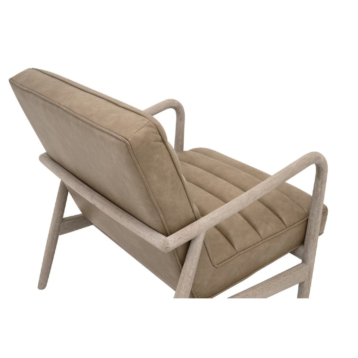 Modern European furniture - Channeled Cushion Club Chair - www.oroa.com