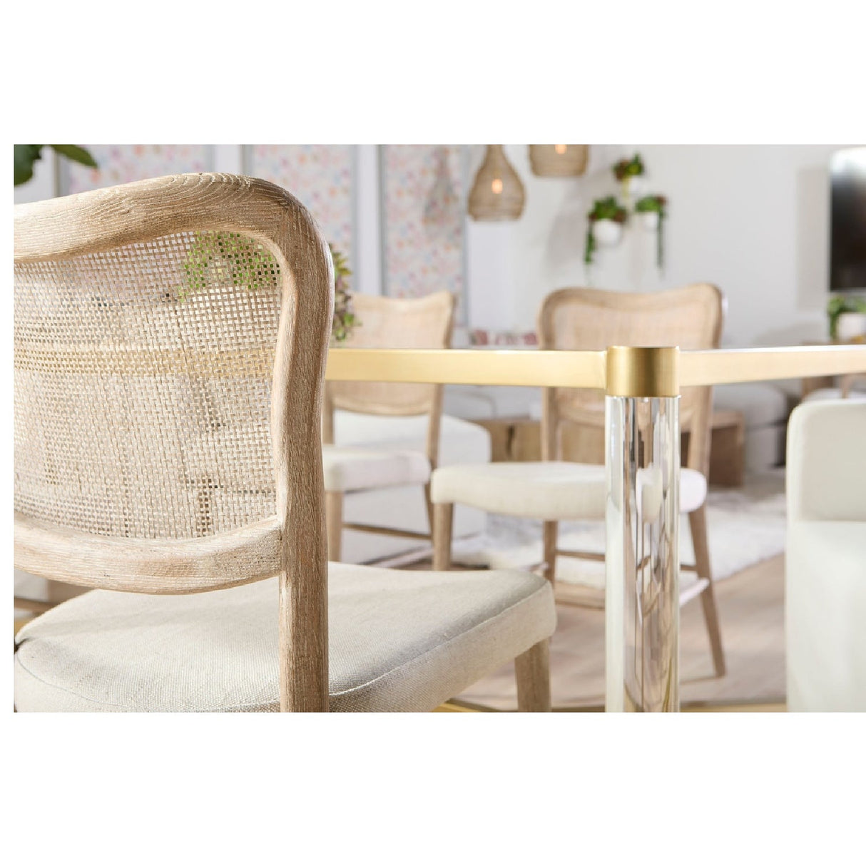 Cane-Back Dining Chair Set (2) | Living Essentials Cela – alternate view 14
