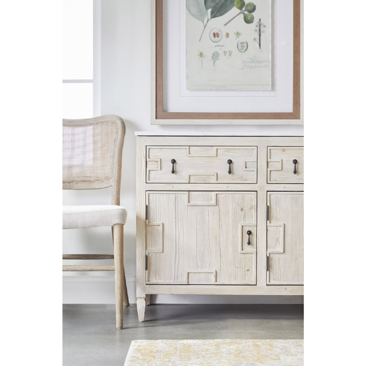 Cane-Back Dining Chair Set (2) | Living Essentials Cela – alternate view 16
