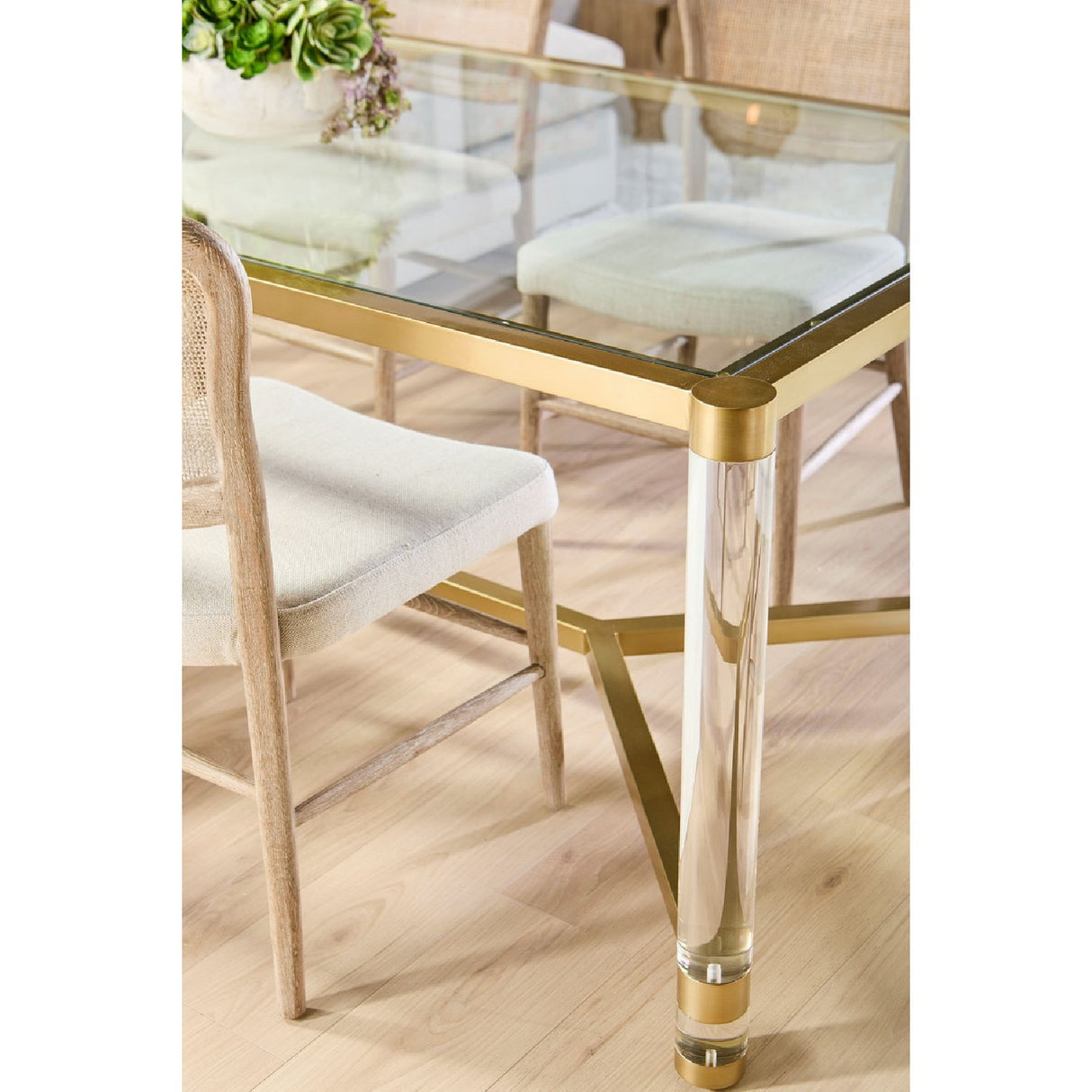 Cane-Back Dining Chair Set (2) | Living Essentials Cela – alternate view 17