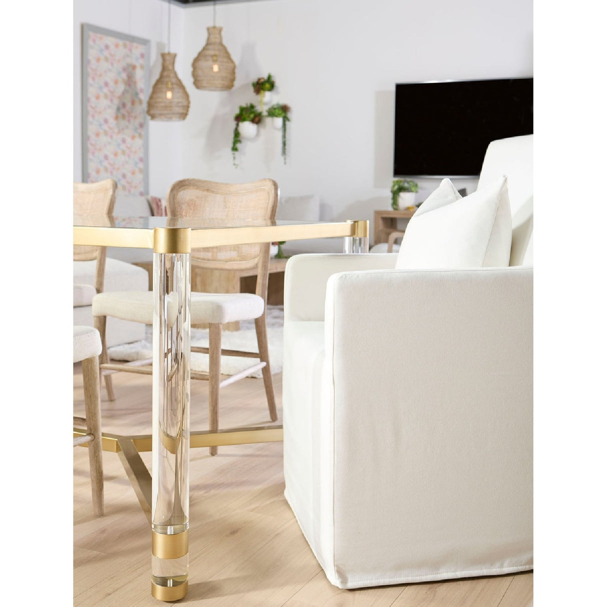 Cane-Back Dining Chair Set (2) | Living Essentials Cela – alternate view 18