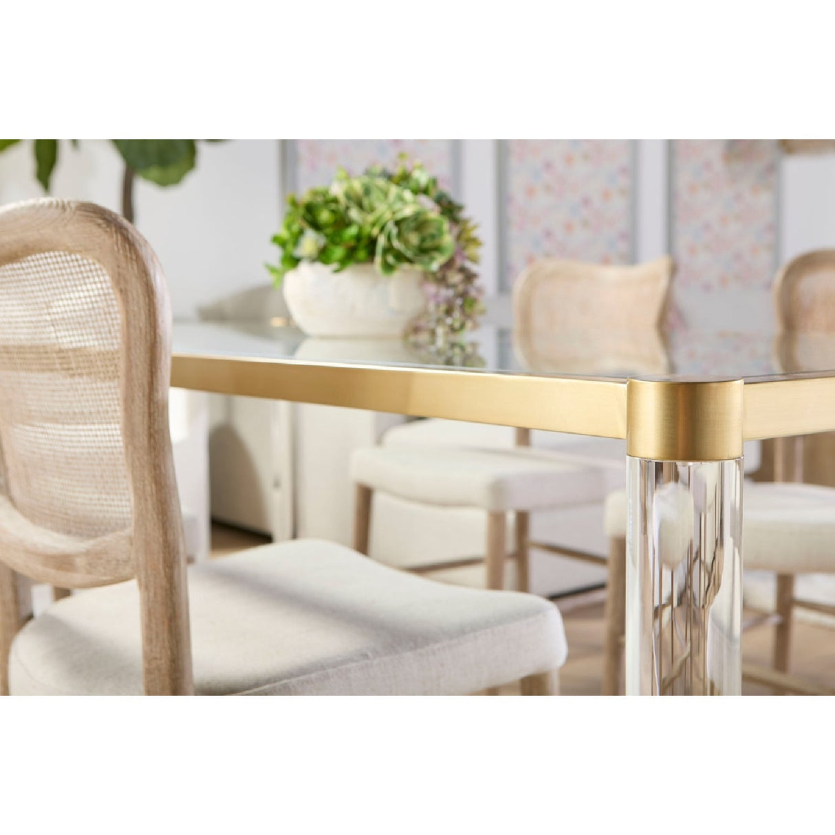 Cane-Back Dining Chair Set (2) | Living Essentials Cela – alternate view 19
