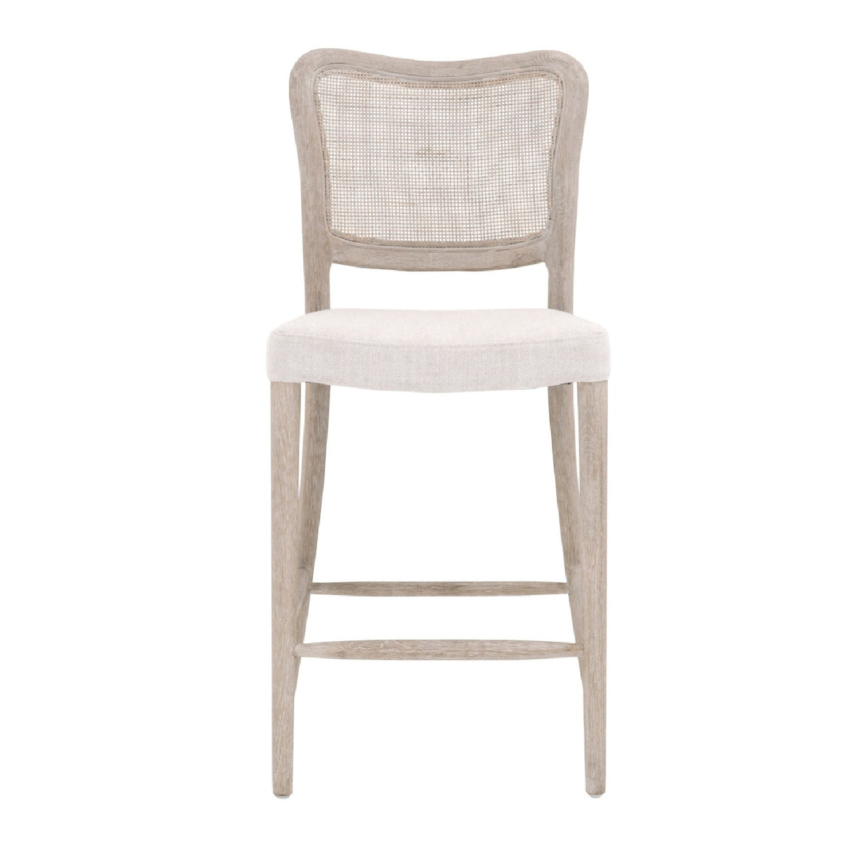 Cane-Back Counter Stool | Living Essentials Cela – front view