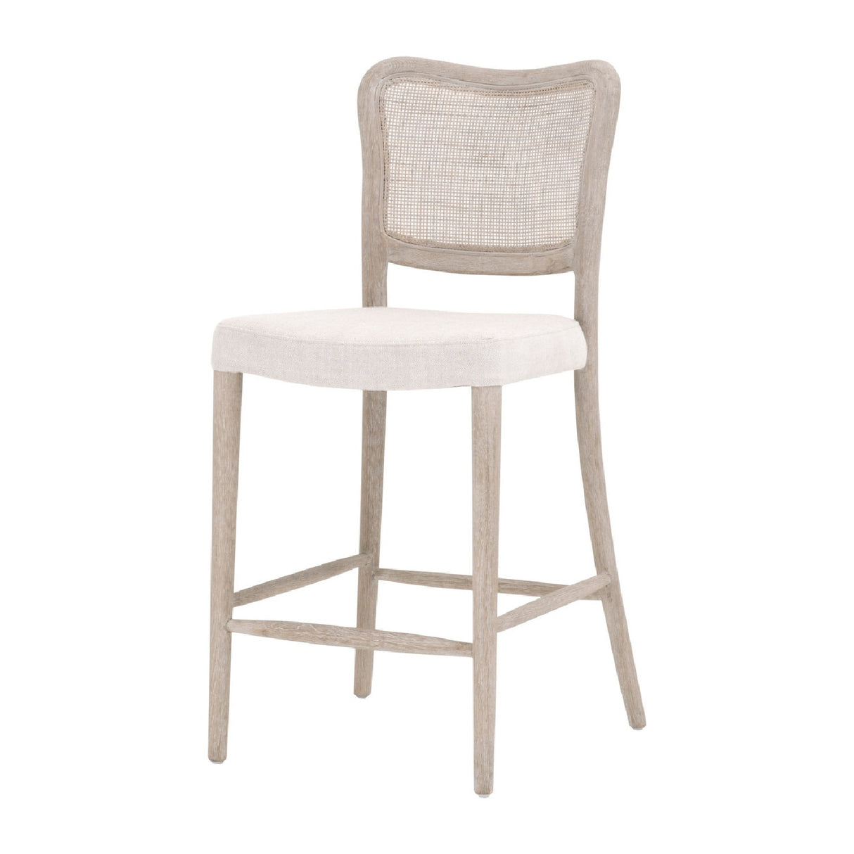 Cane-Back Counter Stool | Living Essentials Cela – side view