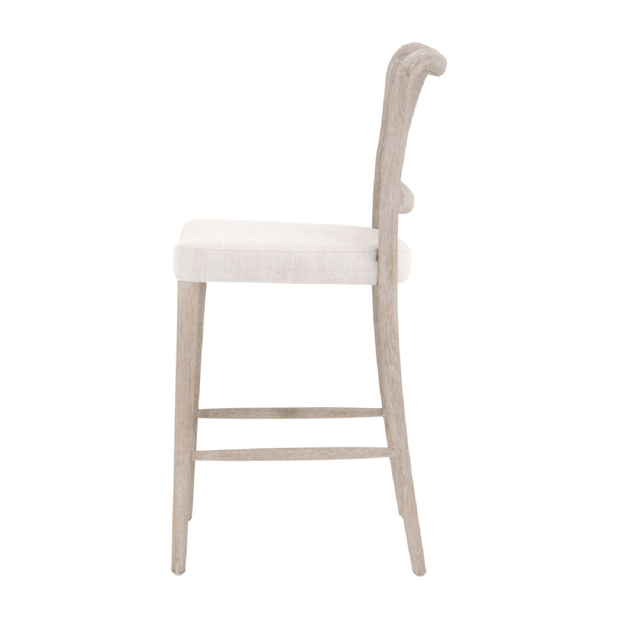 Cane-Back Counter Stool | Living Essentials Cela – rear view