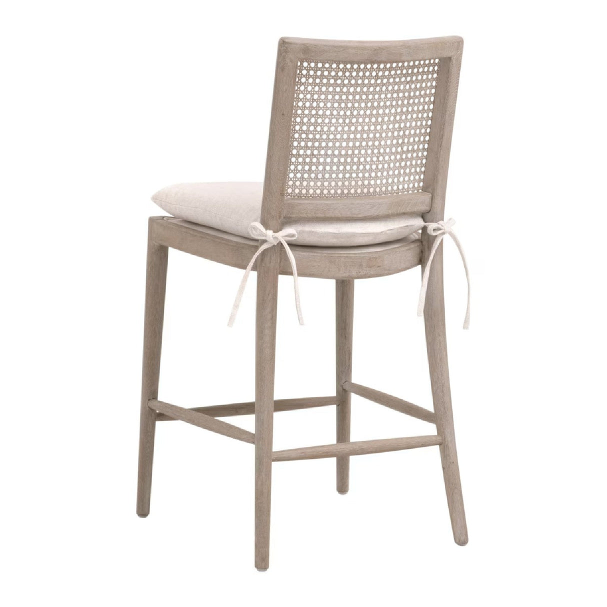 Modern European furniture - Oak Canework-Back Counter Stool - www.oroa.com