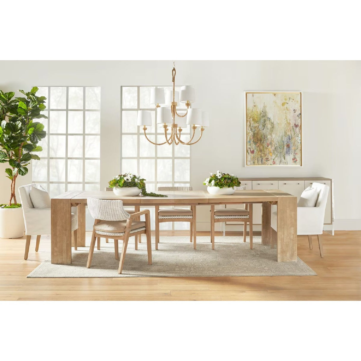 Modern European furniture - White Slipcover Dining Armchair - www.oroa.com