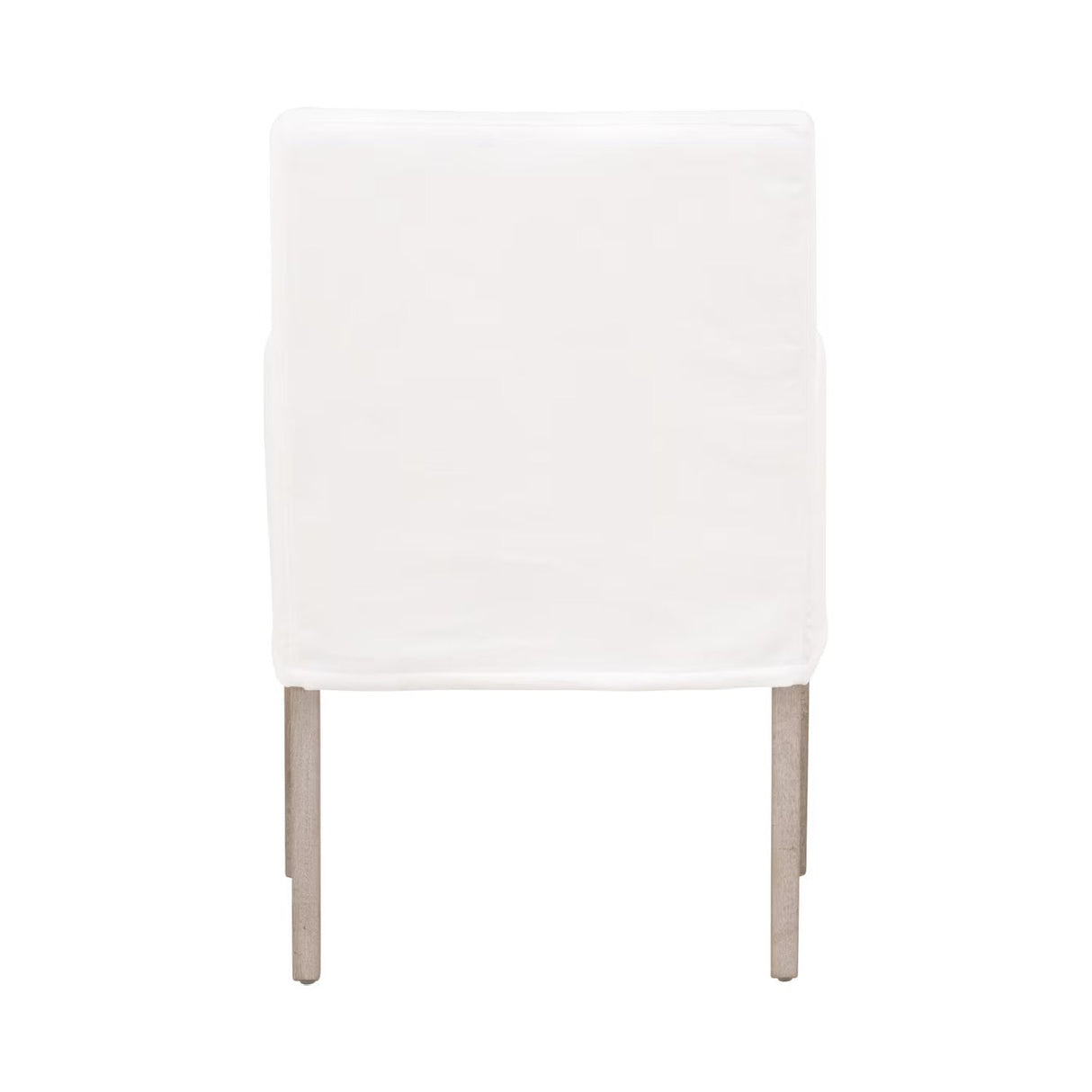 Modern European furniture - White Slipcover Dining Armchair - www.oroa.com