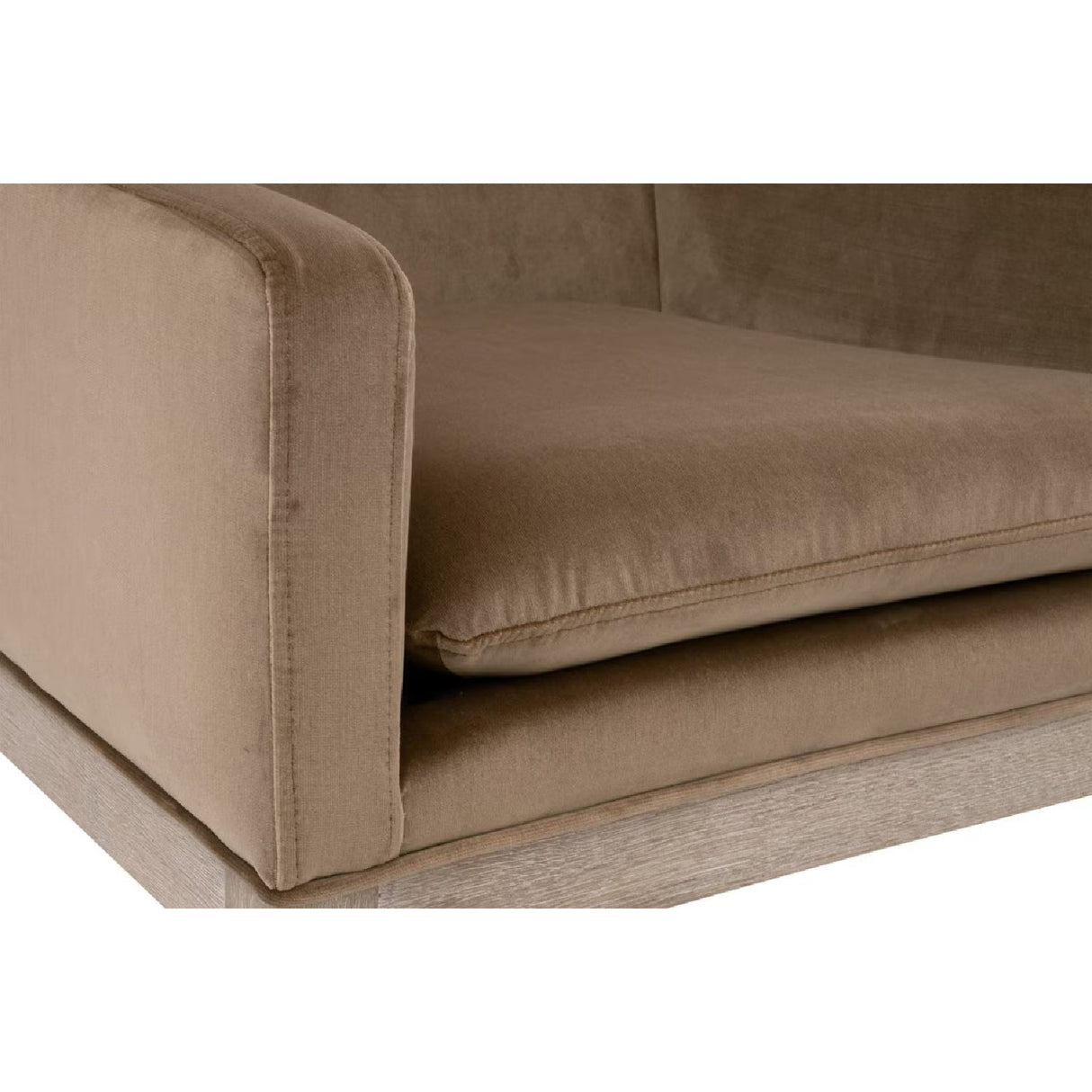Modern European furniture - Brown Velvet Counter Stool - www.oroa.com