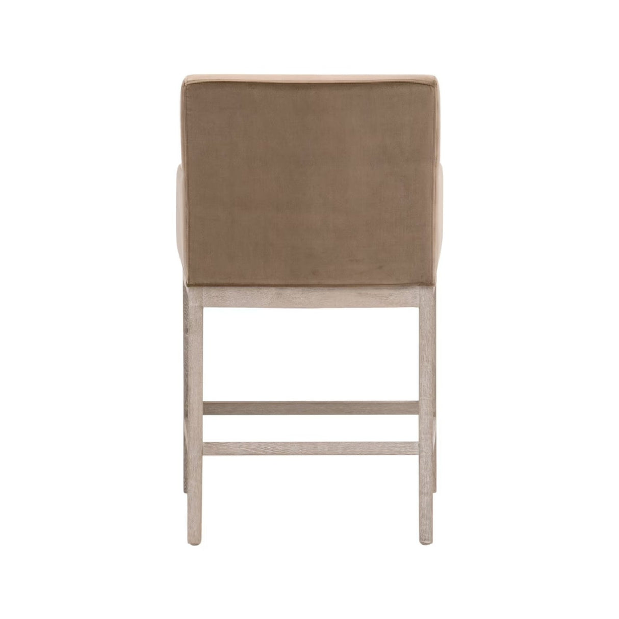 Modern European furniture - Brown Velvet Counter Stool - www.oroa.com