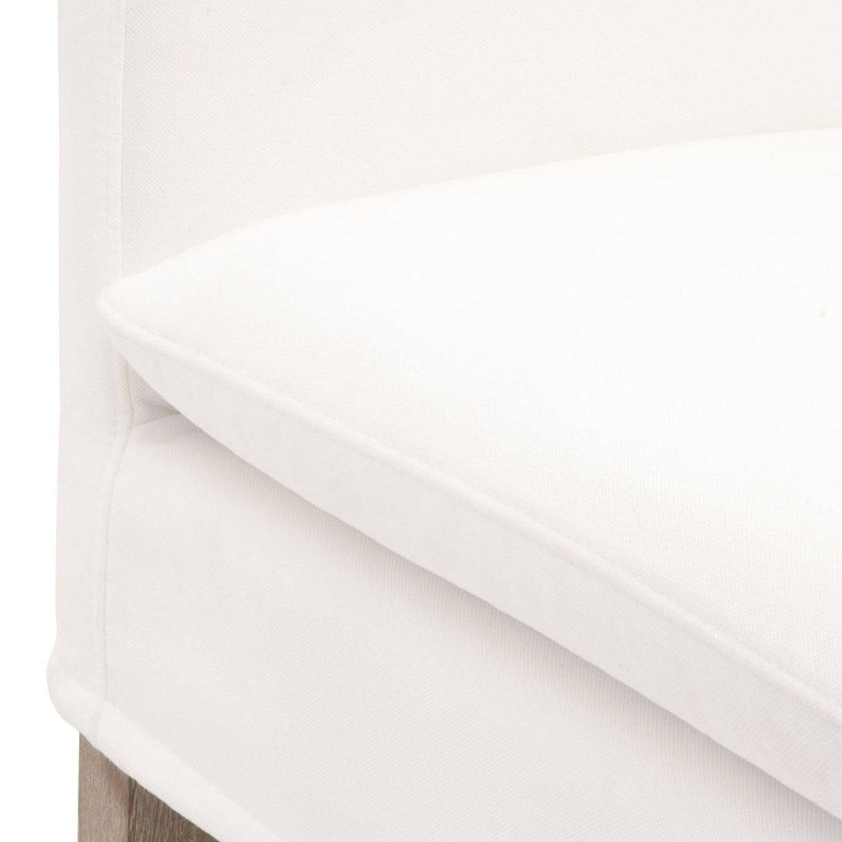 Modern European furniture - White Slipcover Counter Stool - www.oroa.com