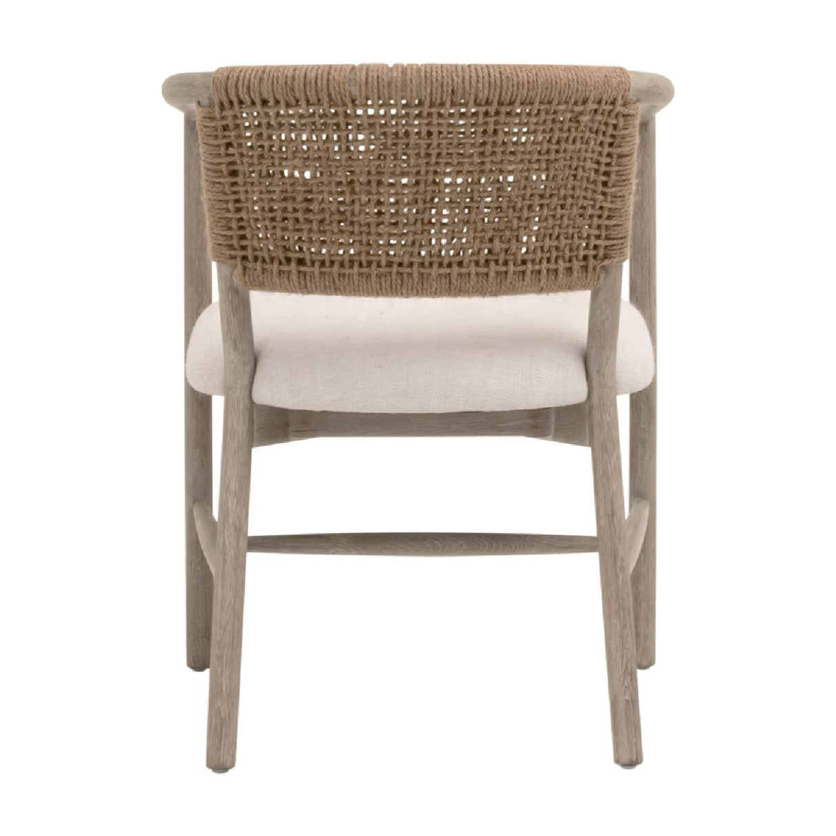 Modern European furniture - Jute Twine Back Accent Chair - www.oroa.com | Oroa.com