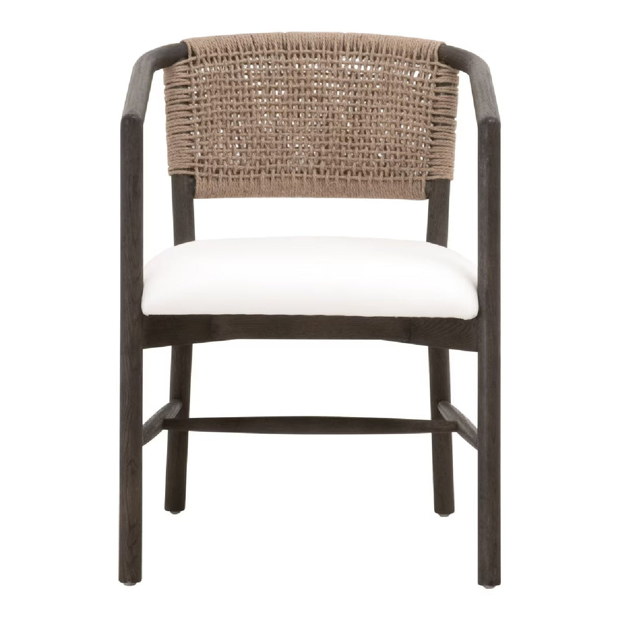 Modern European furniture - Jute Twine Back Accent Chair - www.oroa.com